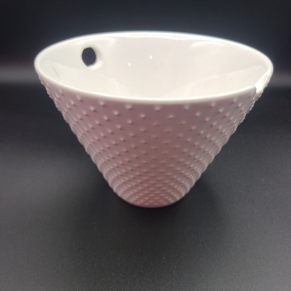CROFTON Ramen Bowl White Knobby Chopstick Rest